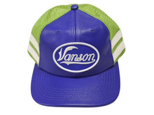 画像をギャラリービューアに読み込む, 未使用 Supreme シュプリーム × Vanson ヴァンソン レザーキャップ ブルーグリーン ONE SIZE 58cm H79FW25 中古 4b006372 