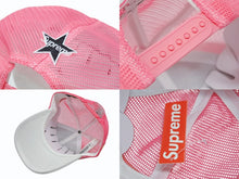 画像をギャラリービューアに読み込む, 未使用 Supreme シュプリーム × Vanson ヴァンソン レザーキャップ ピンク ホワイト ONE SIZE 58cm H79FW25 中古 4b006375 
