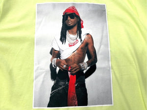 新品未使用 Supreme シュプリーム Playboi Carti プレイボイ カルティ PHOTO TEE 半袖Ｔシャツ イエロー サイズL FW25T50 中古 4b006379