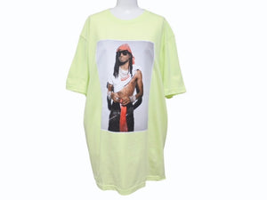 新品未使用 Supreme シュプリーム Playboi Carti プレイボイ カルティ PHOTO TEE 半袖Ｔシャツ イエロー サイズM FW25T50 中古 4b006380