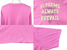 Load image into Gallery viewer, 新品未使用 Supreme シュプリーム Always Prevail S/S Top 半袖Ｔシャツ カラー ピンク サイズ L FW25KN48 中古 4b006382