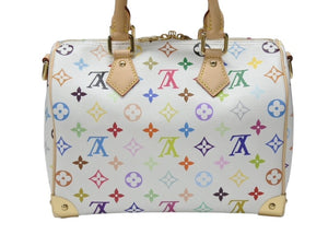 新品未使用 LOUIS VUITTON ルイヴィトン LV × TM スピーディバンドリエール 25ハンドバッグ M41113 モノグラム ブラウン 中古 4b006384