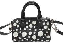 Load image into Gallery viewer, 新品同様 LOUIS VUITTON ルイヴィトン ナノ スピーディ 草間彌生 2WAYハンドバッグ M81910 モノグラムアンプラントレザー 中古 4b006394