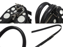 Load image into Gallery viewer, 新品同様 LOUIS VUITTON ルイヴィトン ナノ スピーディ 草間彌生 2WAYハンドバッグ M81910 モノグラムアンプラントレザー 中古 4b006394