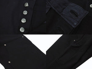 新品未使用 CHROME HEARTS クロムハーツ CARPENTER DOUBLE KNEE カーペンター ダブルニーパンツ サイズ36 クロスボール シルバー925 中古 4b006402