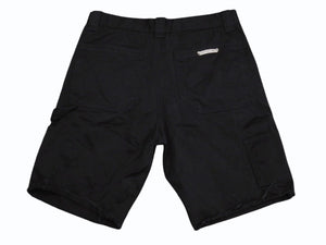 CHROME HEARTS クロムハーツ CARPENTER DOUBLE KNEE カーペンター ダブルニーショーツ クロスボール ブラック サイズ33 美品 中古 4b006420 