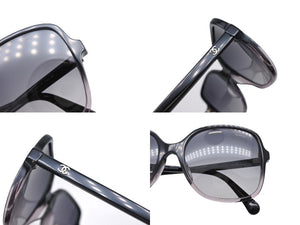 CHANEL シャネル サングラス POLARIZEDレンズ 5349-A c.1561/S8 ブラックコントラストカラー イタリア製 中古 4b006427