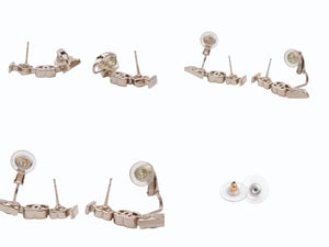 CHANEL シャネル ココマーク アローハート ピアス 両耳 アクセサリー A17P刻印 4.3g ゴールド 美品 中古 4b006429