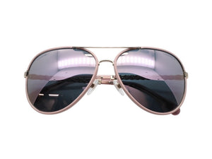 極美品 CHANEL シャネル ティアドロップ サングラス 4219-Q c.395/5R サイズ59□14 140 ココマーク チェーンテンプル ミラーレンズ 中古 4b006430