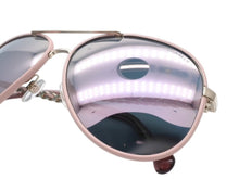 Load image into Gallery viewer, 極美品 CHANEL シャネル ティアドロップ サングラス 4219-Q c.395/5R サイズ59□14 140 ココマーク チェーンテンプル ミラーレンズ 中古 4b006430