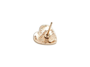 CHANEL シャネル ハート ピアス 重量約2.0g ココマーク B12P ハート メタル ゴールド ブラック 美品 中古 4b006435