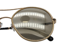 Load image into Gallery viewer, 極美品 CHANEL シャネル ティアドロップ サングラス 4228-Q c.125/5A サイズ56□17 140 ココマーク ゴールドフレーム 中古 4b006439
