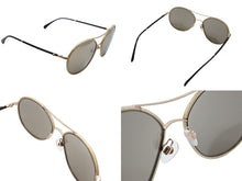 Load image into Gallery viewer, 極美品 CHANEL シャネル ティアドロップ サングラス 4228-Q c.125/5A サイズ56□17 140 ココマーク ゴールドフレーム 中古 4b006439