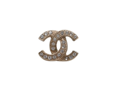CHANEL シャネル ココマーク ピアス 重量約1.2g 001P刻印 ラインストーン メタル シルバー クリア 片耳用 美品 中古 4b006441