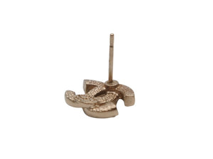 CHANEL シャネル ココマーク ピアス 重量約1.2g 001P刻印 ラインストーン メタル シルバー クリア 片耳用 美品 中古 4b006441