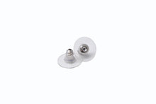 Load image into Gallery viewer, 極美品 CHANEL シャネル Coco Mark ココマーク ピアス ラインストーン シルバー カラー 01P 刻印 2.3g アクセサリー 中古 4b006442
