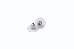 極美品 CHANEL シャネル Coco Mark ココマーク ピアス ラインストーン シルバー カラー 01P 刻印 2.3g アクセサリー 中古 4b006442