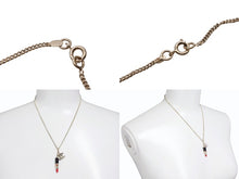 Load image into Gallery viewer, CHANEL シャネル ココマーク リップスティック ネックレス 重量約6.9g 04A刻印 全長約49cm ゴールド メタル 美品 中古 4b006459