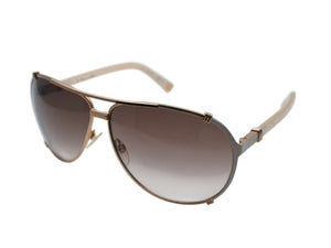 極美品 Christian Dior クリスチャンディオール CHICAGO2 シカゴ2 ティアドロップ型 イタリア製 サングラス ゴールドカラー 中古 4b006461