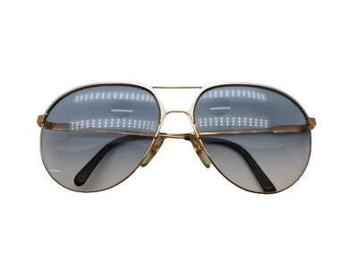 Christian Dior クリスチャンディオール ティアドロップ型サングラス オーストリア製 2332 40 135 ゴールドカラー 中古 4b006474