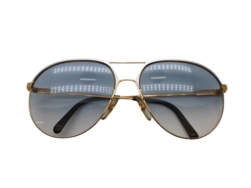 Christian Dior クリスチャンディオール ティアドロップ型サングラス オーストリア製 2332 40 135 ゴールドカラー 中古 4b006474