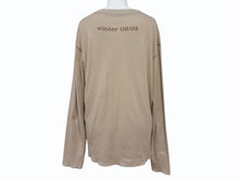 Load image into Gallery viewer, Lucien Pellat-Finet ルシアンペラフィネ 長袖 カットソー Tシャツ ブラウン 茶色 サイズ M コットン 中古 4b006515