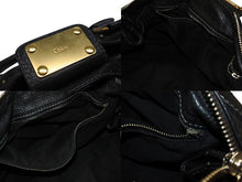 Load image into Gallery viewer, Chloe クロエ ハンドバッグ パディントン ワンショルダーバッグ ブラック レザー 7ESA02 ゴールド金具 美品 中古 4b006527