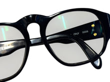 Load image into Gallery viewer, CHANEL シャネル メガネ クリアレンズ 度あり ココマーク 0006 10 ブラック ゴールド金具 美品 中古 4b006533