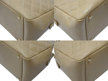 Load image into Gallery viewer, 極美品 CHANEL シャネル PTT チェーントートバッグ ココマーク 7番台 キャビアスキン ブラウン ゴールド金具 中古 4b006546