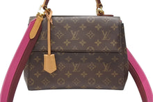 Load image into Gallery viewer, 極美品 LOUIS VUITTON ルイヴィトン モノグラム クリュニーBB ショルダーバッグ M42738 ブラウン ピンク ゴールド金具 中古 4b006549