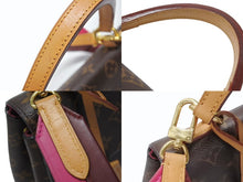 Load image into Gallery viewer, 極美品 LOUIS VUITTON ルイヴィトン モノグラム クリュニーBB ショルダーバッグ M42738 ブラウン ピンク ゴールド金具 中古 4b006549