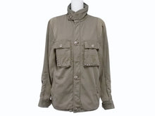 Load image into Gallery viewer, 極美品 CHROME HEARTS クロムハーツ チェリーボム クロスボタン ジャケット ダブルジップ カーキ シルバー金具 サイズM 中古 4b006557