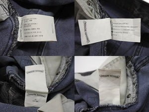 CHROME HEARTS クロムハーツ セメタリー クロスパッチ デニムパンツ リーバイス LEVI`S 501 サイズ31 ブラック 美品 中古 4b006561 