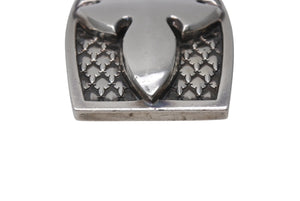 CHROME HEARTS クロムハーツ BUCKL MIL FLERKNEE フレアニー バックル 重量約222.1g 2007/923刻印 シルバー 美品 中古 4b006568