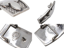 Load image into Gallery viewer, CHROME HEARTS クロムハーツ BUCKL MIL FLERKNEE フレアニー バックル 重量約222.1g 2007/923刻印 シルバー 美品 中古 4b006568