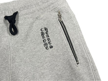 画像をギャラリービューアに読み込む, CHROME HEARTS クロムハーツ Y NOT スウェットパンツ サイズL CHプラスパッチ ダガージップ グレー 刺繍 美品 中古 4b006570 