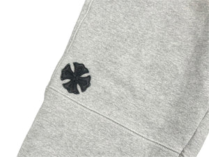 CHROME HEARTS クロムハーツ Y NOT スウェットパンツ サイズL CHプラスパッチ ダガージップ グレー 刺繍 美品 中古 4b006570 