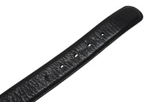 Load image into Gallery viewer, CHROME HEARTS クロムハーツ ベルト ストラップ サイズ32 フローラル ブラック レザー シルバー925 美品 中古 4b006572