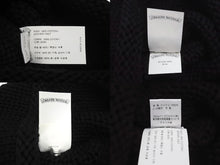 画像をギャラリービューアに読み込む, 同様に CHROME HEARTS クロムハーツ クロスパッチ ニットキャップ ビーニー カシミヤ レザー シルバー925 ブラック ONE SIZE 中古 4b006574 