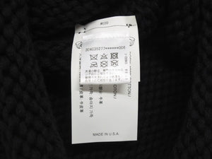 同様に CHROME HEARTS クロムハーツ クロスパッチ ニットキャップ ビーニー カシミヤ レザー シルバー925 ブラック ONE SIZE 中古 4b006574 
