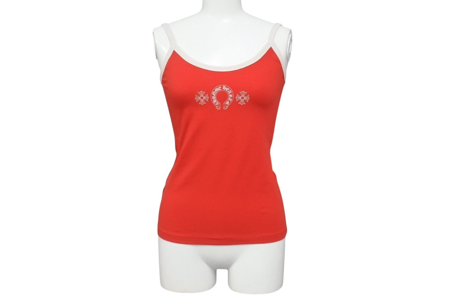 クロムハーツ ノースリーブ Vネック タンクトップ キャミソール クロムハーツ ノースリーブ Vネック タンクトップ キャミソール