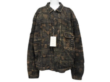 Load image into Gallery viewer, 新品未使用 KAPITAL キャピタル 25SS BLACK TEA-CORE BORO SPRING 1ST JKT ボロ ジャケット ブラック コットン EK-1694LJ サイズXXL 中古 4b006594