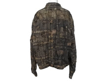 Load image into Gallery viewer, 新品未使用 KAPITAL キャピタル 25SS BLACK TEA-CORE BORO SPRING 1ST JKT ボロ ジャケット ブラック コットン EK-1694LJ サイズXXL 中古 4b006594