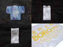 Load image into Gallery viewer, 新品未使用 KAPITAL キャピタル 25SS BLACK TEA-CORE BORO SPRING 1ST JKT ボロ ジャケット ブラック コットン EK-1694LJ サイズXXL 中古 4b006594