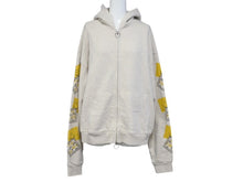 Load image into Gallery viewer, 新品未使用 KAPITAL キャピタル ZIP UP GYM HOODIE ジップアップ ジム パーカー オフホワイト クッキー コットン K2502LC011 サイズ4 中古 4b006597