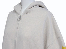 Load image into Gallery viewer, 新品未使用 KAPITAL キャピタル ZIP UP GYM HOODIE ジップアップ ジム パーカー オフホワイト クッキー コットン K2502LC011 サイズ4 中古 4b006597