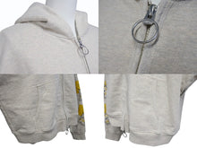 Load image into Gallery viewer, 新品未使用 KAPITAL キャピタル ZIP UP GYM HOODIE ジップアップ ジム パーカー オフホワイト クッキー コットン K2502LC011 サイズ4 中古 4b006597