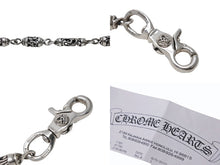 画像をギャラリービューアに読み込む, 極美品 CHROME HEARTS クロムハーツ 2クリップ ケルティックローラー ウォレットチェーン 重量約364.5g 14中古リンク 4b006600 