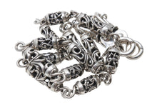 画像をギャラリービューアに読み込む, 極美品 CHROME HEARTS クロムハーツ 2クリップ ケルティックローラー ウォレットチェーン 重量約364.5g 14中古リンク 4b006600 