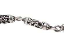画像をギャラリービューアに読み込む, 極美品 CHROME HEARTS クロムハーツ 2クリップ ケルティックローラー ウォレットチェーン 重量約364.5g 14中古リンク 4b006600 
